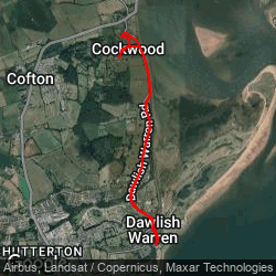 Dawlish Warren bike ride
