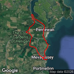 Pentewan, Megavissy and Heligan