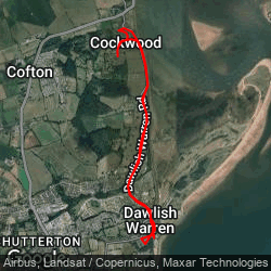 Dawlish Warren bike ride