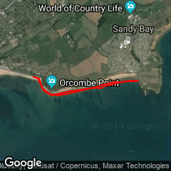 Exmouth beach walk
