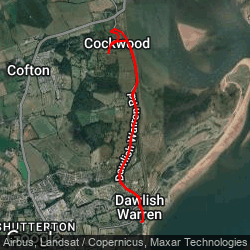Dawlish Warren bike ride