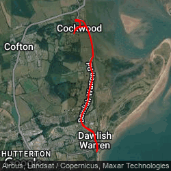 Dawlish Warren bike ride