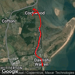 Dawlish Warren bike ride