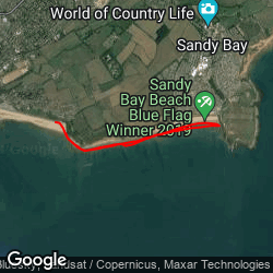 Exmouth low tide walk
