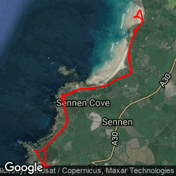Lands End, Sennen and Gwynver Beach