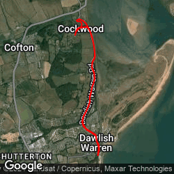 Dawlish Warren bike ride