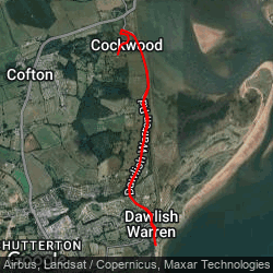 Dawlish Warren bike ride