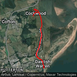 Dawlish Warren bike ride
