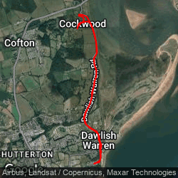 Dawlish Warren bike ride