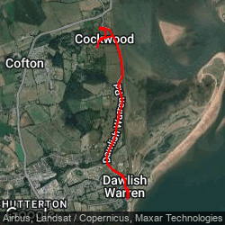 Dawlish Warren bike ride