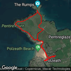 Polzeath, Pentire Point and The Rumps