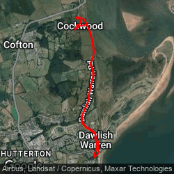 Dawlish Warren bike ride