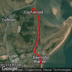 Dawlish Warren bike ride