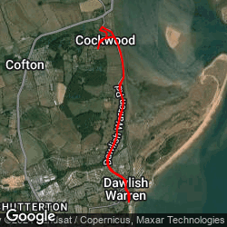 Dawlish Warren bike ride