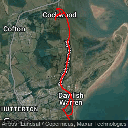 Dawlish Warren bike ride