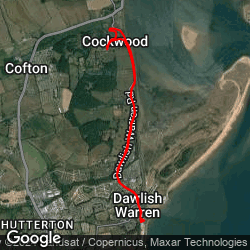 Dawlish Warren bike ride