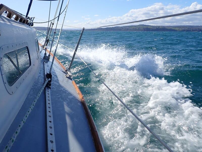 Thalmia shakedown sail