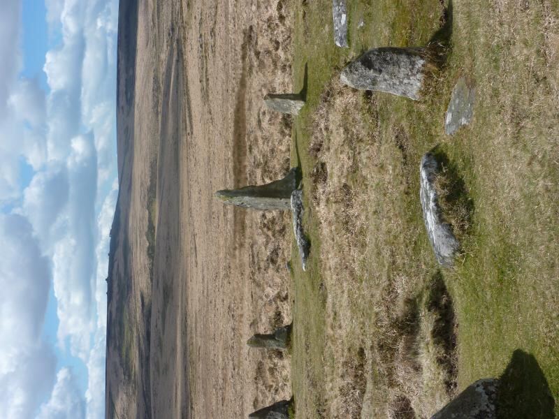 Gidleigh stone circle on Dartmoor