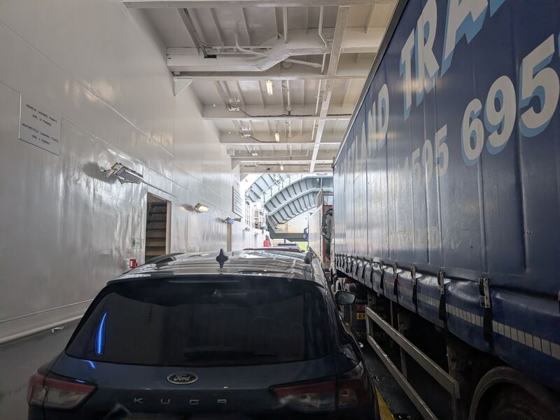 Yell to Shetland mainland ferry